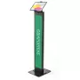 Supporto multimediale Compulocks Universal Tablet Cling Brandable a pavimento nero