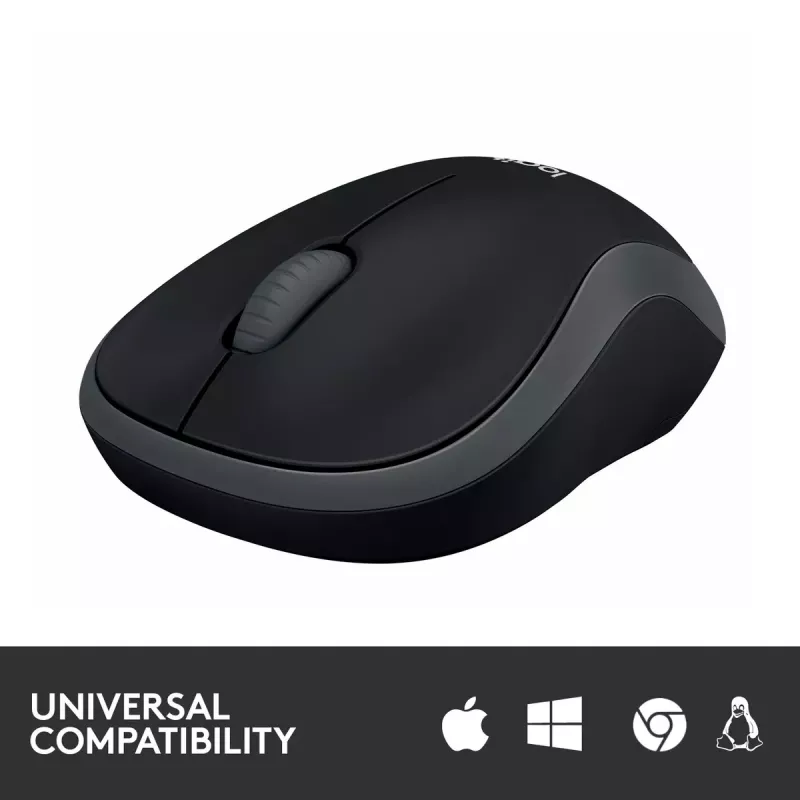 Mouse Logitech M185 Swift Wireless grigio