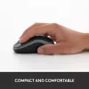 Mouse Logitech M185 Swift Wireless grigio