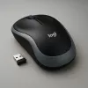 Mouse Logitech M185 Swift Wireless grigio