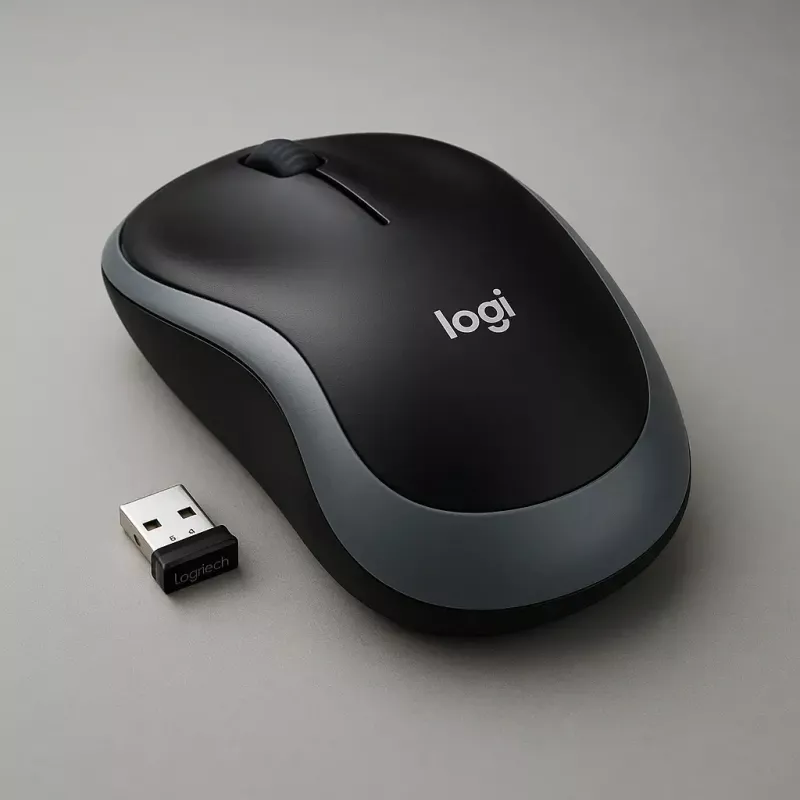 Mouse Logitech M185 Swift Wireless grigio