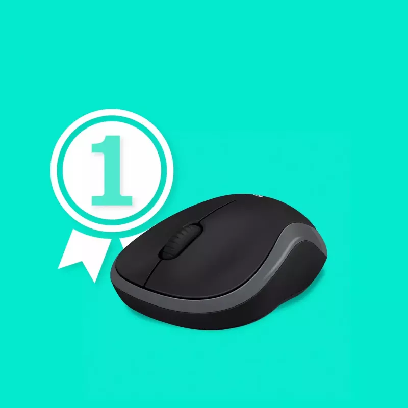 Mouse Logitech M185 Swift Wireless grigio