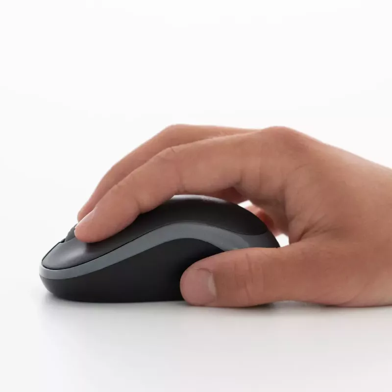 Mouse Logitech M185 Swift Wireless grigio