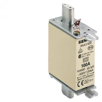 Siemens 3NA3830 fusibile alta tensione 1 pz.