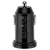 Techly Mini caricabatterie auto 2 porte USB-A 24W / 4,8A nero