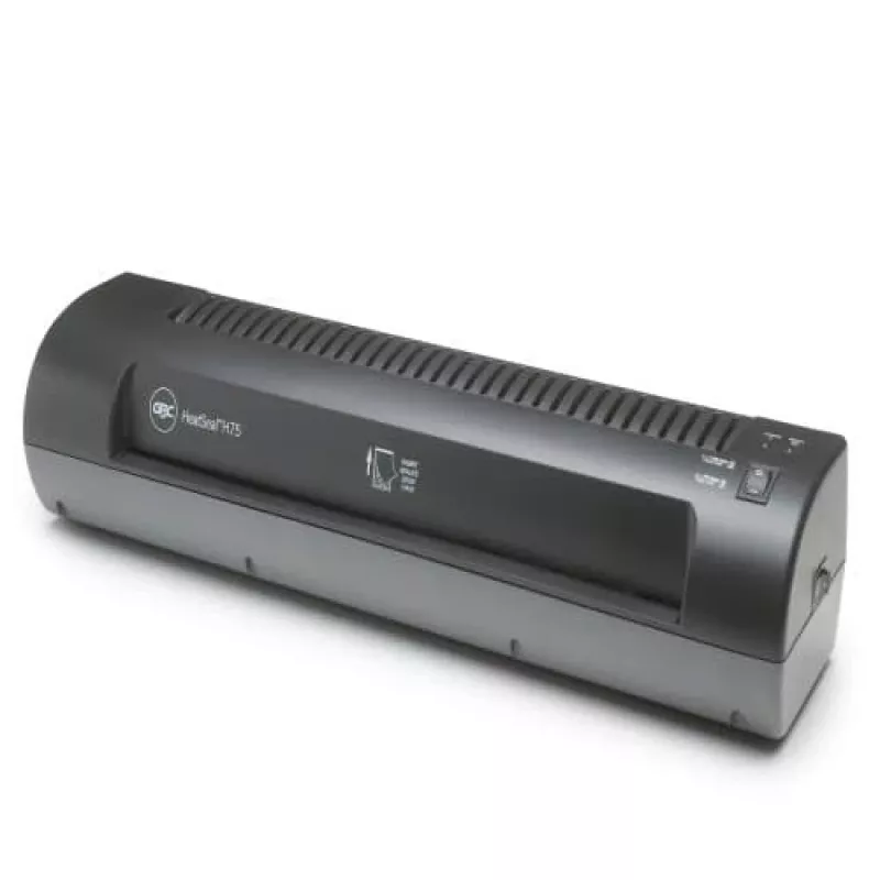 Pellicola di laminazione GBC A4 preforata 75 micron, lucida, trasparente, A4 Maxi, 303 mm, 229 mm, 100 pz.