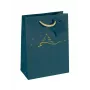 Sacchetto regalo Sigel GT035 blu 170x90x230 mm