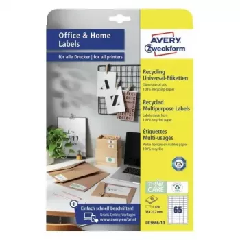 Etichette adesive rettangolari AVERY LR3666-10