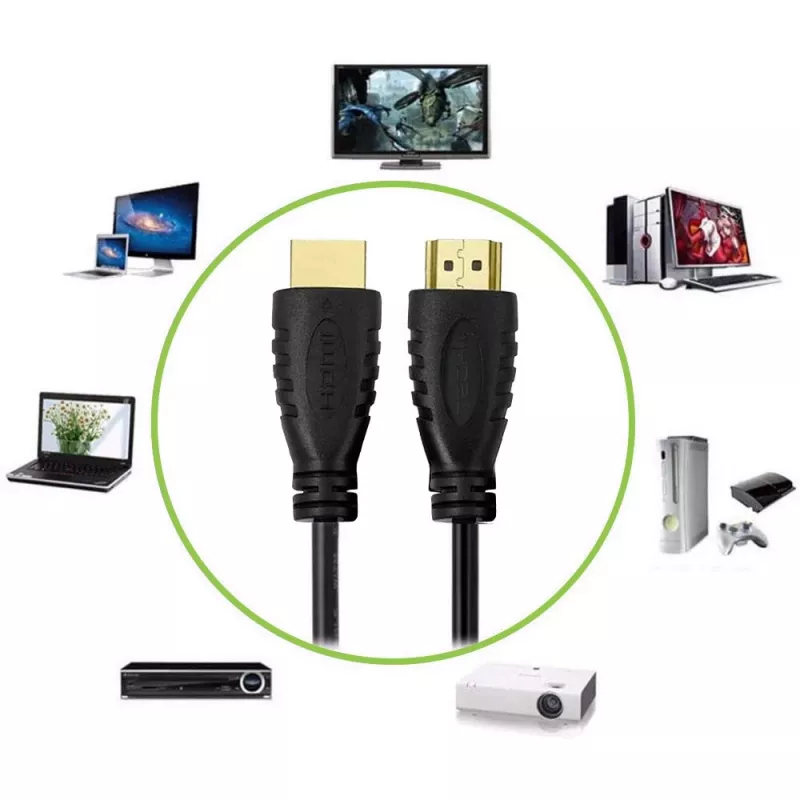 Techly cavo HDMI 2.0 A/A M/M 2m nero ICOC HDMI2-4-020, 2 m, HDMI Type-A (standard), HDMI Type-A (standard), 4096 x 2160 pixel, 3D, nero