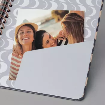 Blocco note Sigel JN625 A5 240 fogli beige nero