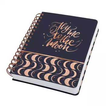 Blocco note Sigel JN625 A5 240 fogli beige nero