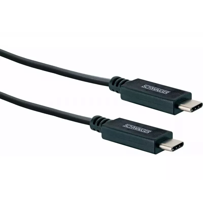 Cavo USB Schwaiger LK 101 C USB 3.2 Gen 2 1 m nero