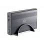 Conceptronic case per hard disk da 3,5 pollici USB 3.0, box HDD, 3,5 pollici, Serial ATA, Serial ATA II, 4,8 Gbit/s, connettività USB, grafite
