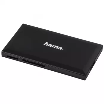 Lettore di schede Hama 00181018 USB 3.2 Gen 1 (3.1 Gen 1) Type-A nero