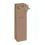 Sacchetto regalo Sigel GT039 marrone 100x80x350 mm