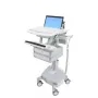 Carrello multimediale Ergotron StyleView alluminio grigio bianco