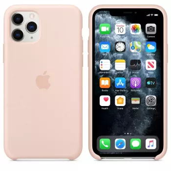 Cover Apple iPhone 11 Pro Silicone Case rosa sabbia