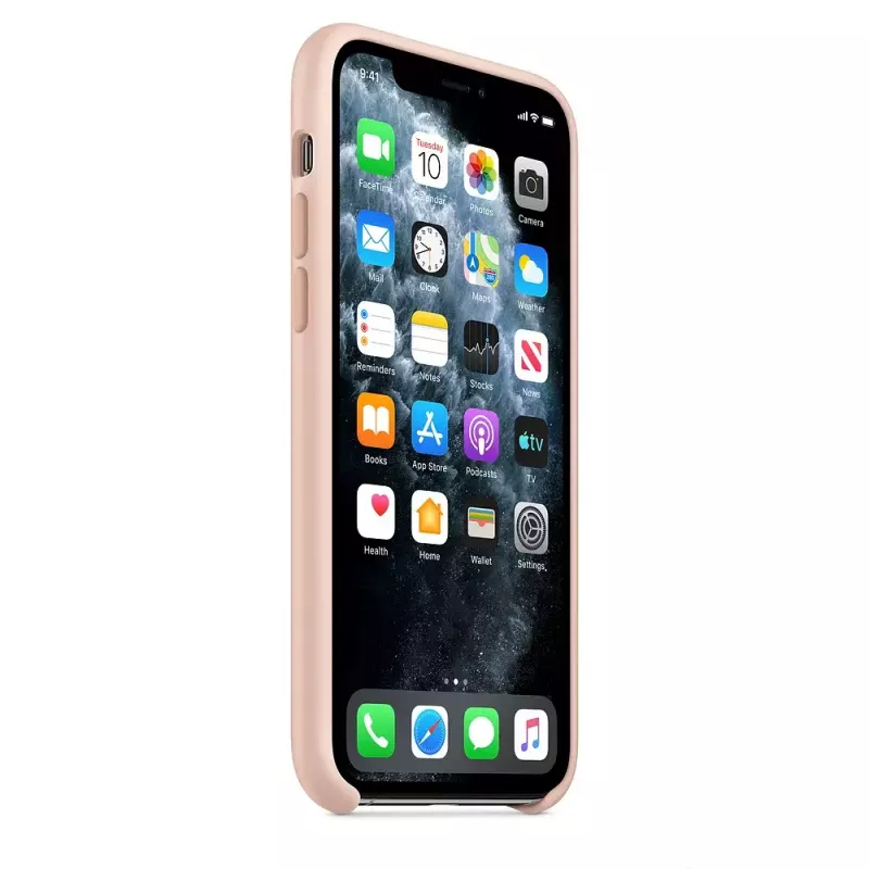 Cover Apple iPhone 11 Pro Silicone Case rosa sabbia