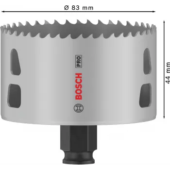 Sega a tazza Bosch PRO Multi Material PC Plus 44/83 mm per trapano