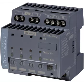 Siemens SITOP PSE200U modulo di selettività, 4 x 10 A, 6EP1961-2BA21