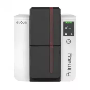 Stampante per tessere Evolis Primacy 2 USB Ethernet 300 dpi — stampa su tessere PVC singola o doppia faccia