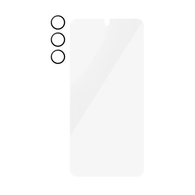 PanzerGlass pacchetto protezione 2 in 1 Samsung Galaxy S25 antigraffio e antishock