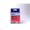 Cartuccia etichetta Epson Pastel LK-4RBP nero/rosso 12 mm (9 m)