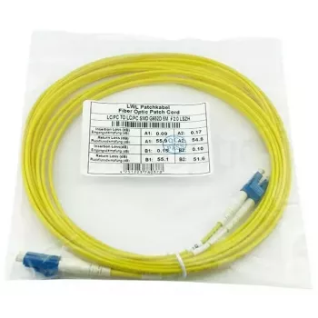 Cavo in fibra ottica BlueOptics SFP3131BU2.5MK 2,5 m LC giallo