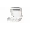 Rack a parete Equip slim Flex armadio 19 pollici 5U RAL7035 grigio