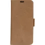 Custodia portafoglio dbramante1928 iPhone 14 Plus tan 3 scomparti per carte
