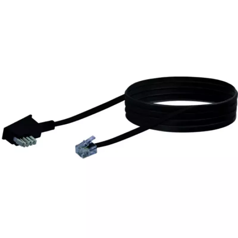 Cavo RJ-11 Schwaiger TAL6236533 6,0 m TAE-N nero