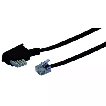 Cavo RJ-11 Schwaiger TAL6236533 6,0 m TAE-N nero