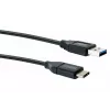 Cavo USB Schwaiger LK 050 C USB 3.2 Gen 2 0,5m USB A USB C nero
