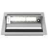 Outlet Box Kindermann 7492000070 Type F grigio larghezza 250 mm profondità 190 mm
