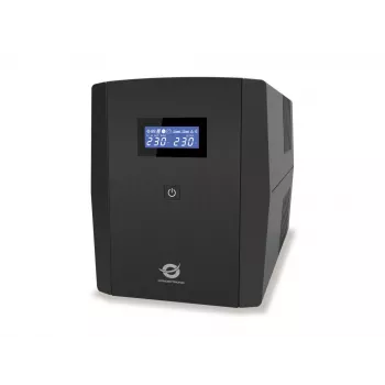 Conceptronic ZEUS03G 1200VA 720W UPS, 4 prese UK, HID-USB, ingresso/uscita RJ45, AVR