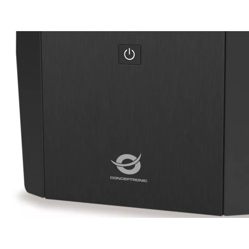 Conceptronic ZEUS03G 1200VA 720W UPS, 4 prese UK, HID-USB, ingresso/uscita RJ45, AVR