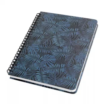 Quaderno per appunti Sigel JN602 A5 120 fogli nero blu