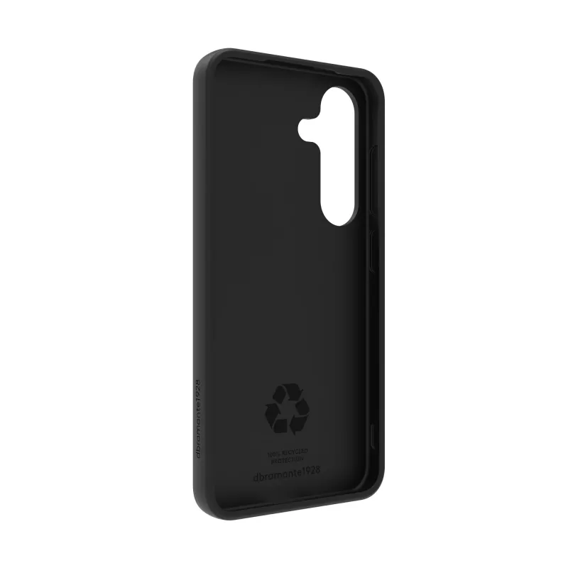 Cover posteriore dbramante1928 Nuuk per Samsung Galaxy S25+ — plastica, nero