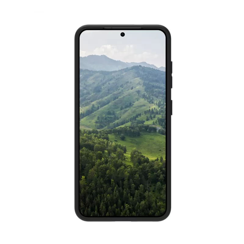 Cover posteriore dbramante1928 Nuuk per Samsung Galaxy S25+ — plastica, nero