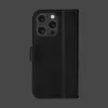 Custodia folio dbramante1928 iPhone 16 Pro nero 3 scomparti per carte