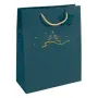Sacchetto regalo Sigel GT034 Blu 260x120x330 mm