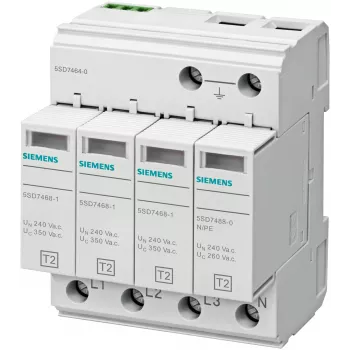 Siemens 5SD7464-0 scaricatore di sovratensione, tipo 2, 350 V TN-S/TT