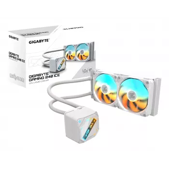 Dissipatore CPU GIGABYTE GAMING 240 ICE GP-GIGABYTE GME 240I radiatore 240mm illuminazione RGB