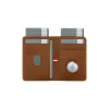 Portafoglio / porta carte / porta documenti da viaggio d bramante BIATGT001679 pelle marrone