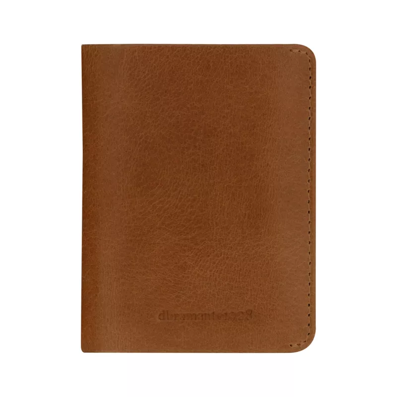 Portafoglio / porta carte / porta documenti da viaggio d bramante BIATGT001679 pelle marrone
