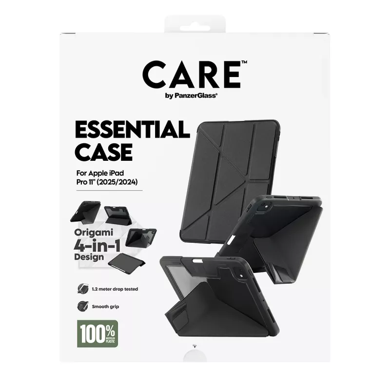 Cover PanzerGlass CARE by ® TPU Essential Case nero iPad Pro 11 pollici (2024-2025)