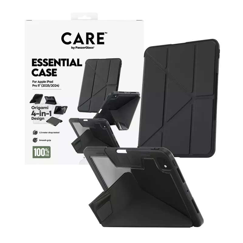 Cover PanzerGlass CARE by ® TPU Essential Case nero iPad Pro 11 pollici (2024-2025)