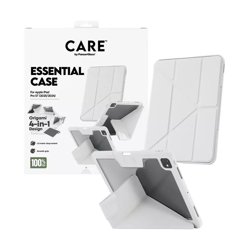 Custodia tablet in TPU PanzerGlass CR65914 grigio per iPad Pro 13