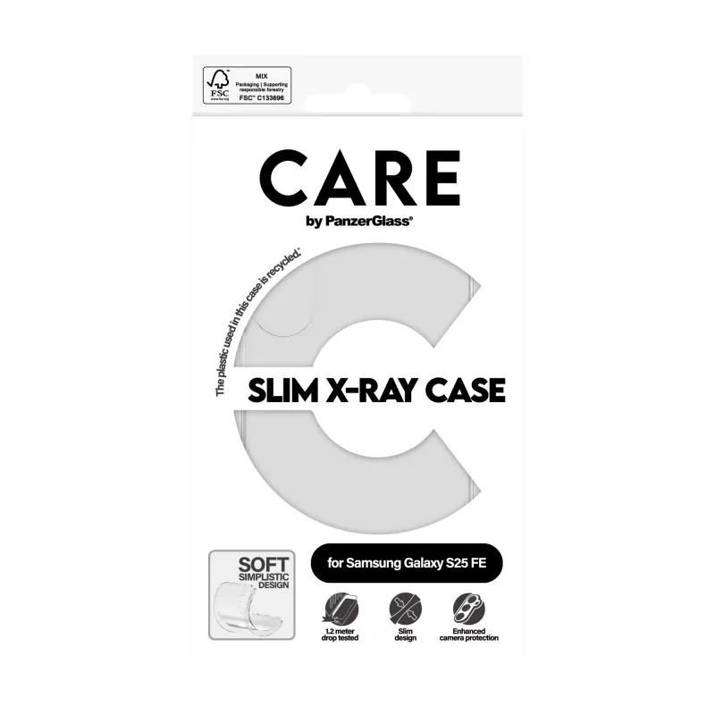 PanzerGlass CARE™ by ® custodia X-Ray Samsung Galaxy S25 FE 5G