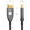 Techly ICOC HDMI-HY8-030 cavo HDMI 30 m HDMI tipo A (standard) nero